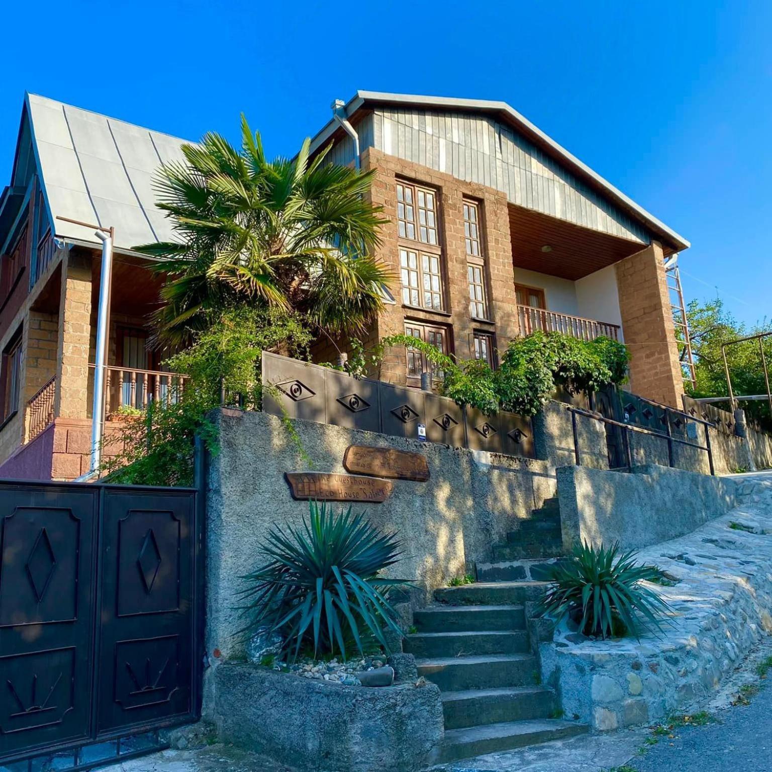 Готель Eco House Sabero Akhmeta Екстер'єр фото